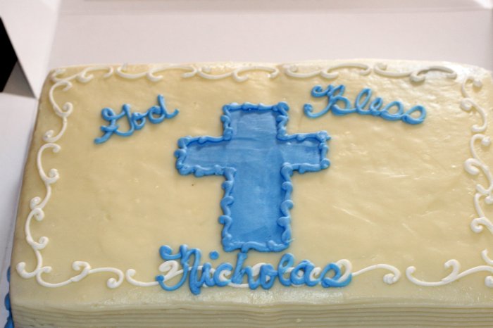 Baptism Cake